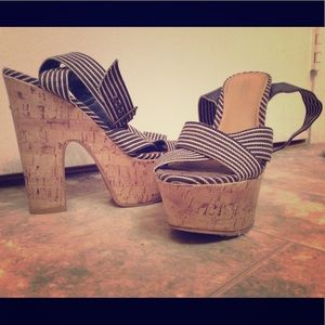 Forever21 cork heels